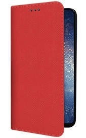   Кожен калъф тефтер и стойка Magnetic FLEXI Book Style за Apple iPhone 7 4.7 / Apple iPhone 8 4.7 / Apple iPhone SE2 2020 / Apple iPhone SE3 2022 червен 